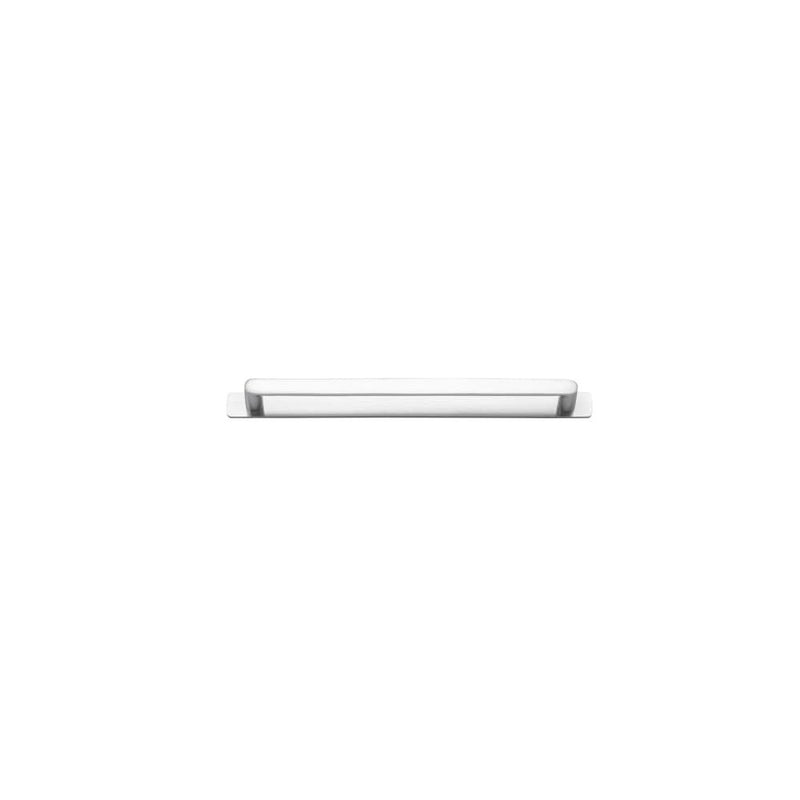 Cabinet Pull Osaka With Backplate Brushed Chrome 256mm