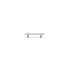 Cabinet Pull Helsinki With Backplate Polished Chrome 96mm