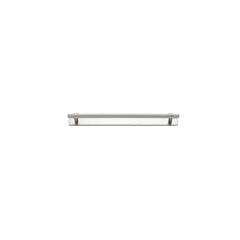 Cabinet Pull Helsinki With Backplate Satin Nickel 256mm