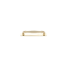 Cabinet Pull Sarlat With Backplate Polished Brass 160mm