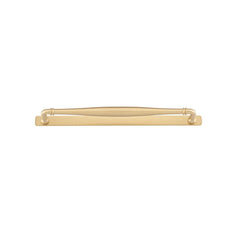 Cabinet Pull Sarlat With Backplate Brushed Brass 320mm