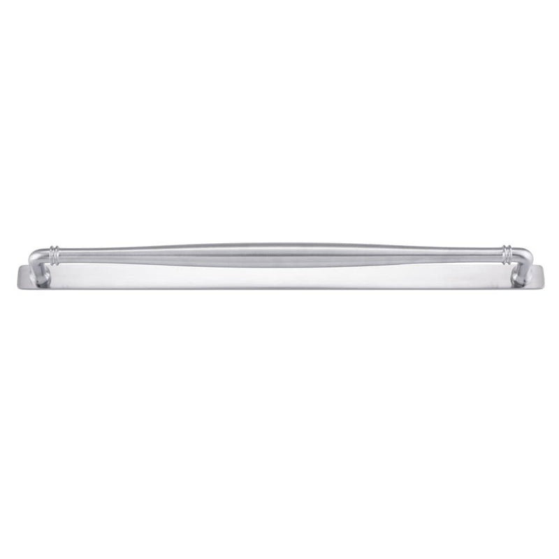 Cabinet Pull Sarlat With Backplate Brushed Chrome 450mm