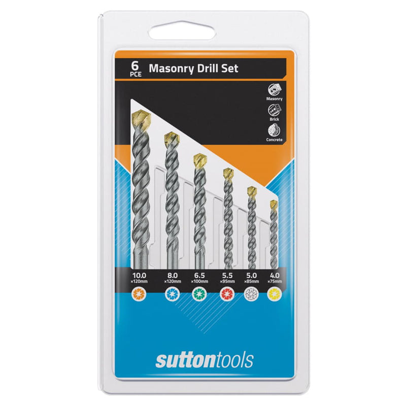 Drill Set Masonry 6 Pce Sutton