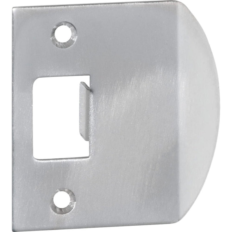 Extended Striker For Tube Latch Universal 'D' Satin Chrome H56xW53mm