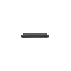 Cabinet Pull Osaka With Backplate Matt Black 160mm