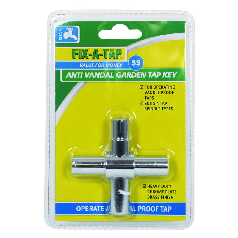 Tap Key Anti-Vandal 4-Way Chrome