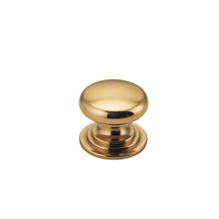 Cupboard Knob Sarlat Polished Brass 32mm