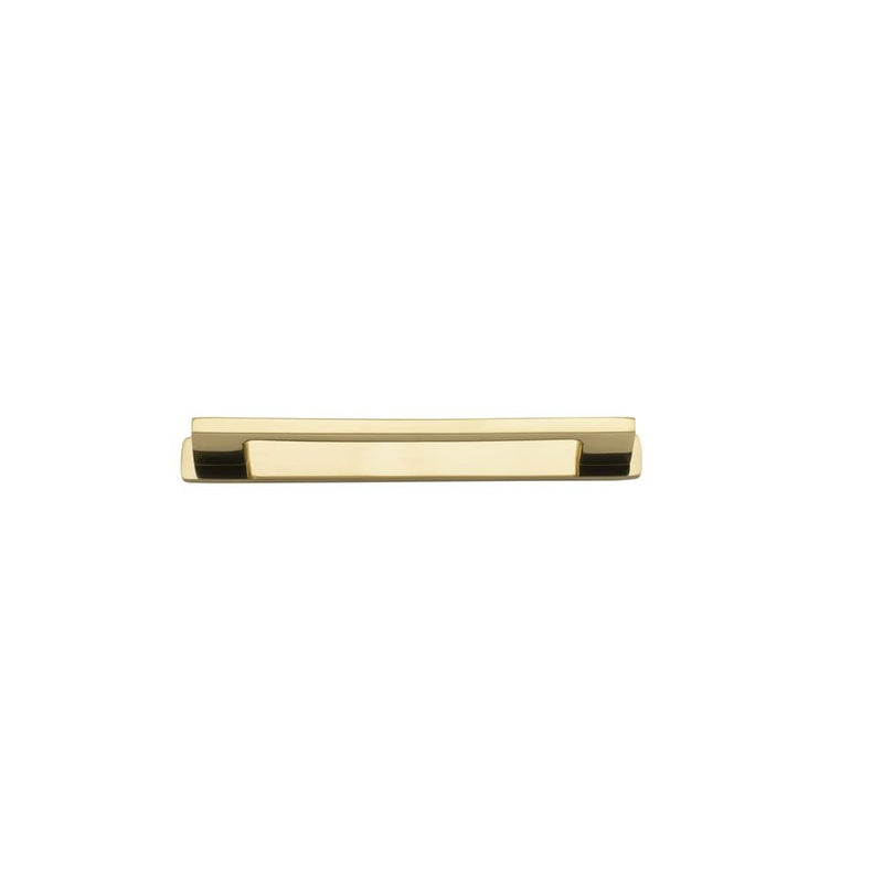 Cabinet Pull Cali With Backplate Polished Brass 160mm