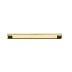 Cabinet Pull Cali With Backplate Polished Brass 256mm