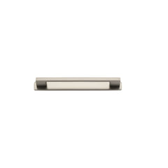 Cabinet Pull Cali With Backplate Satin Nickel 160mm