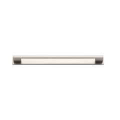 Cabinet Pull Cali With Backplate Satin Nickel 256mm