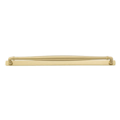 Cabinet Pull Sarlat With Backplate Brushed Gold PVD 450mm