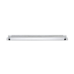 Cabinet Pull Brunswick With Backplate Polished Chrome 450mm