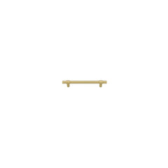 Cabinet Pull Helsinki Brushed Gold PVD 128mm