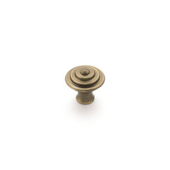 BENTLEIGH 32MM KNOB BRUSHED ANTIQUE BRASS