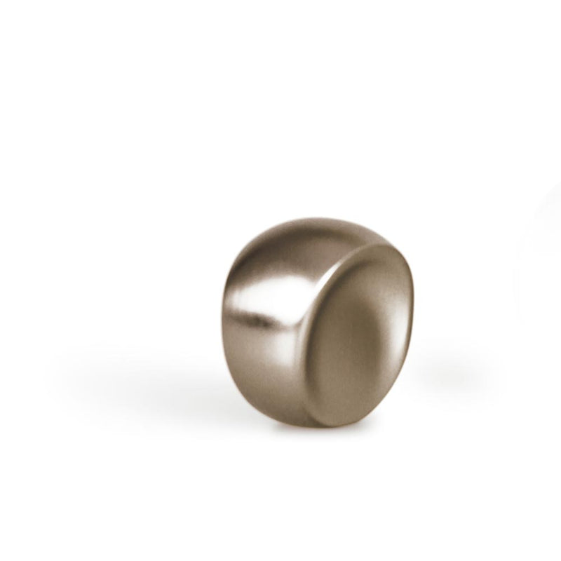 Momo Ball Knob - 24mm - Brushed Nickel