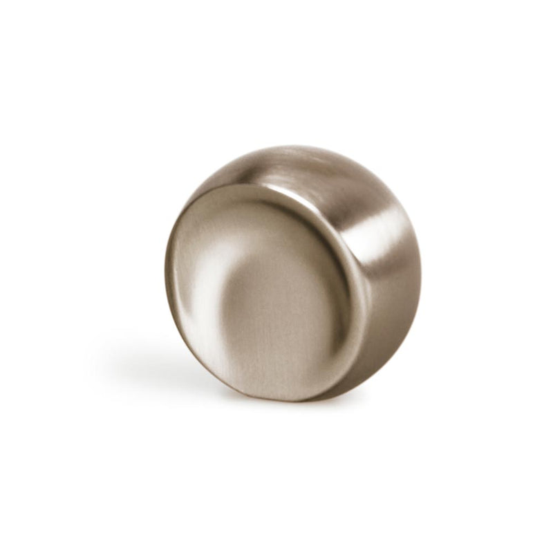 Momo Ball Knob - 29mm - Brushed Nickel