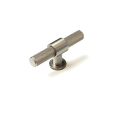 Momo Belgravia 82mm Solid Brass T Knob Dull Brushed Nickel