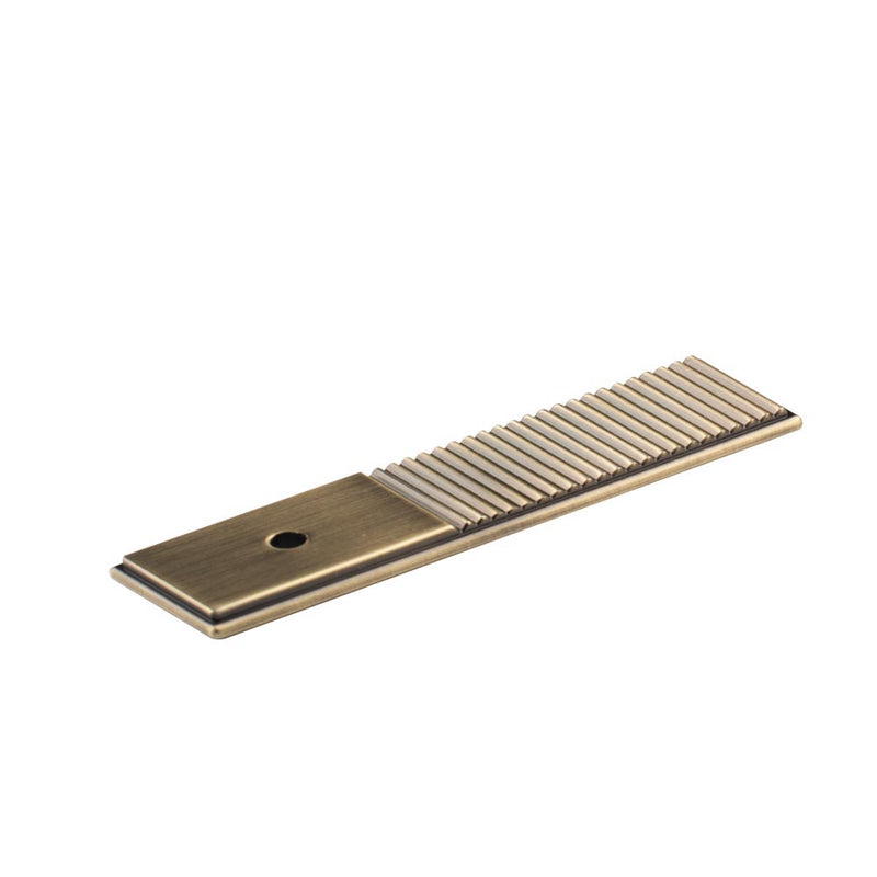 Momo Barrington Backplate To Suit Knob Dark Brushed Brass