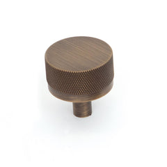 Momo Bellevue 35mm Solid Brass Knurled Knob Bronze