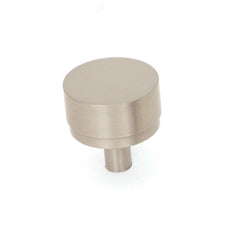 Momo Bellevue 35mm Solid Brass Plain Knob Dull Brushed Nickel