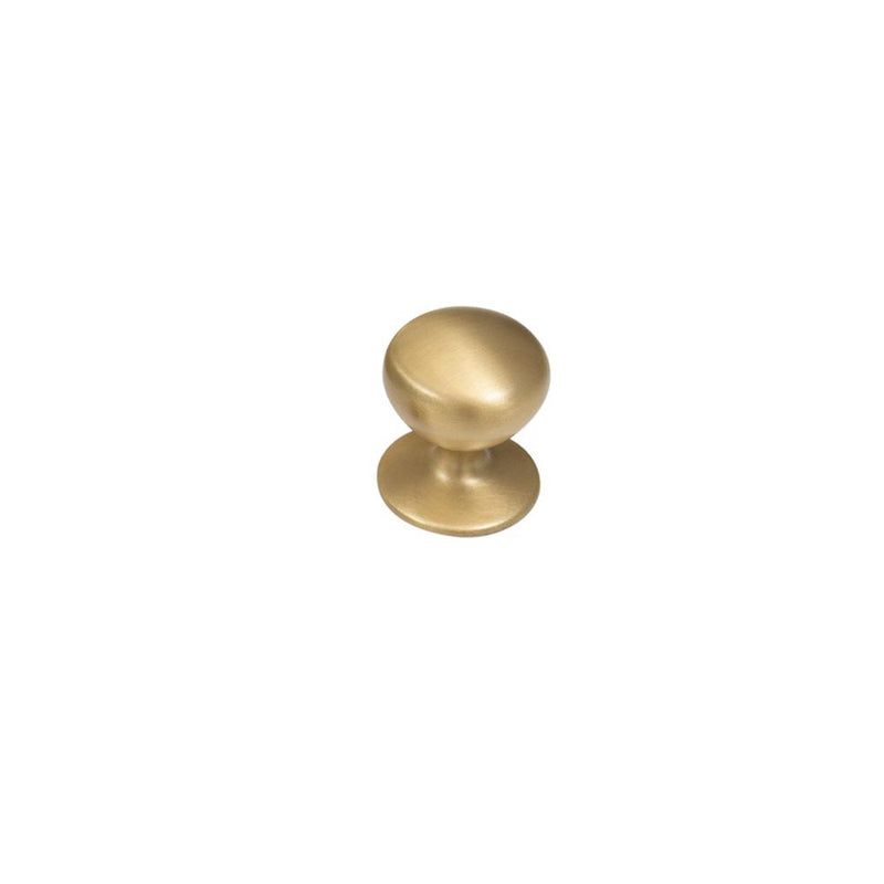 Momo New Hampton Round Knob 32mm Matt Brass