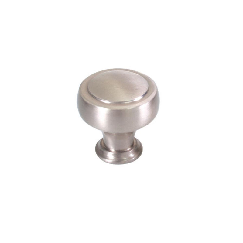 Momo Pellaro Round Knob 32mm Brushed Nickel