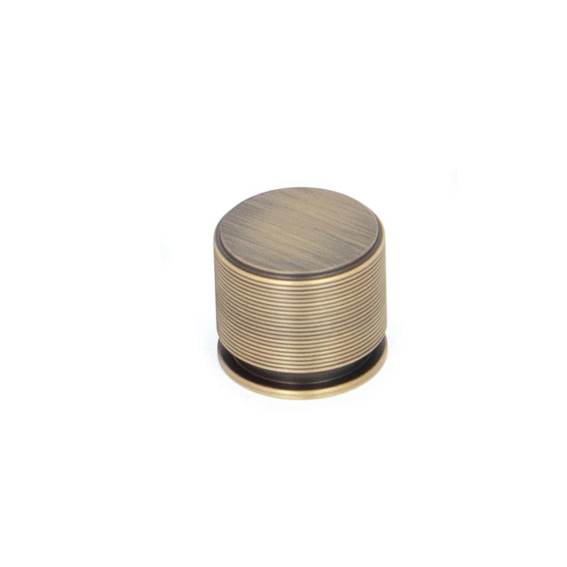 Momo Sussex 35mm Solid Brass Lined Knob Dark Brushed Brass