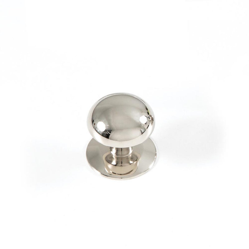 Momo Trafalgar Round Knob 37mm In Polished Nickel