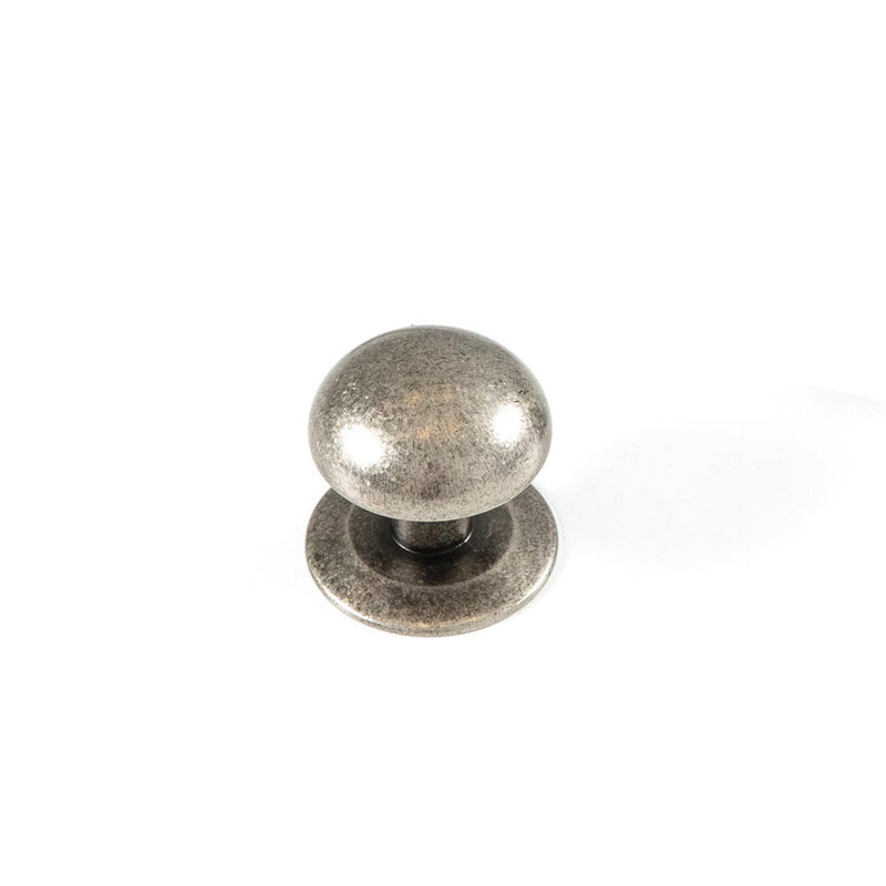 Momo Trafalgar Round Knob 37mm In Pewter