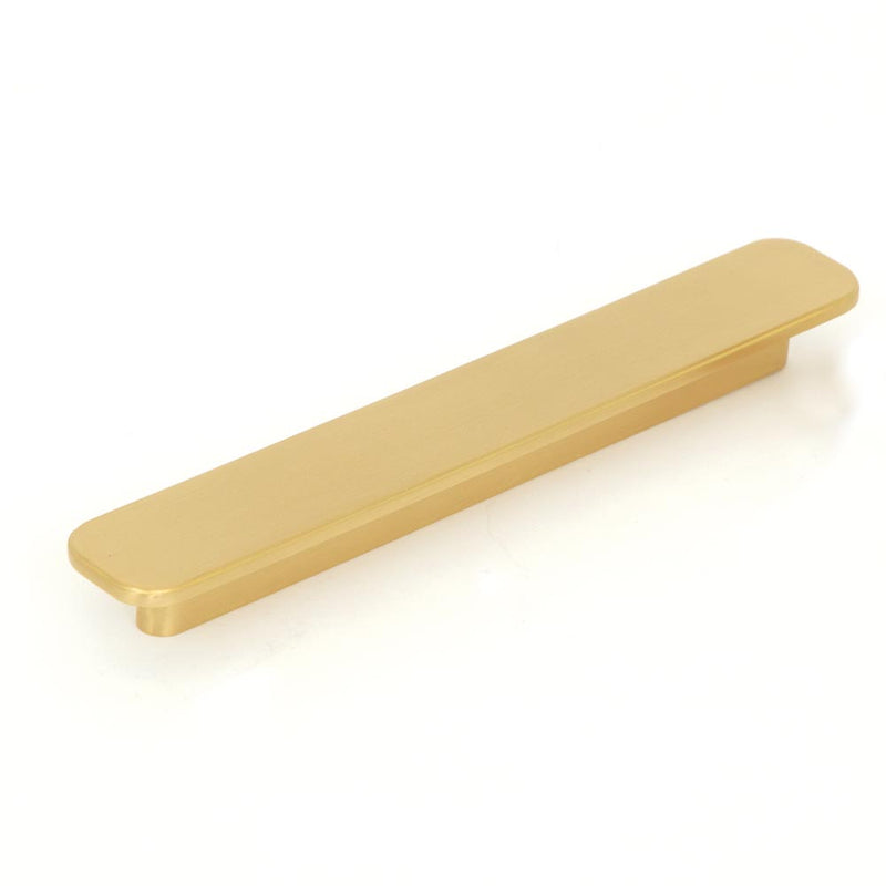 Momo Aspen 160mm Solid Brass Pull Handle Brushed Satin Brass