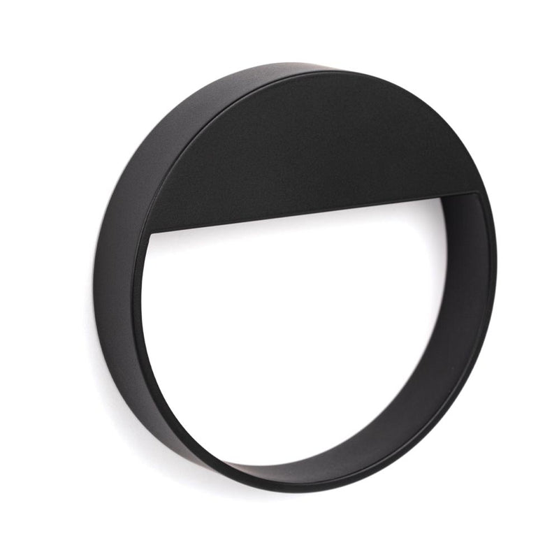 Momo Bau Circular Handle 90mm Matt Black