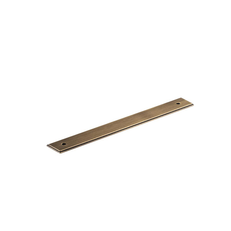 Momo Barrington Backplate To Suit Bar Handle Dark Brushed Brass