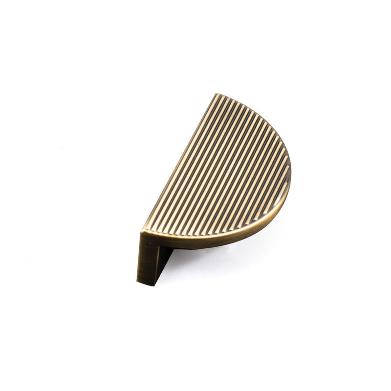 Momo Barrington Eclipse Ribbed 64mm Dark Brushed Brass