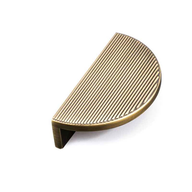 Momo Barrington Eclipse Ribbed 96mm Dark Brushed Brass