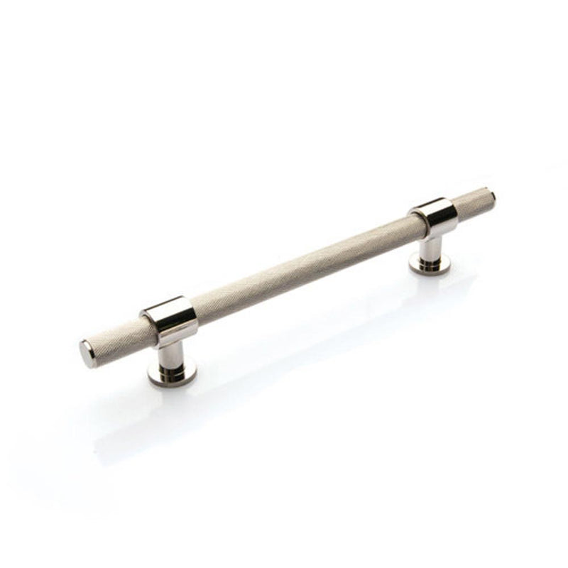 Momo Belgravia 160mm Solid Brass Bar Pull Polished Nickel