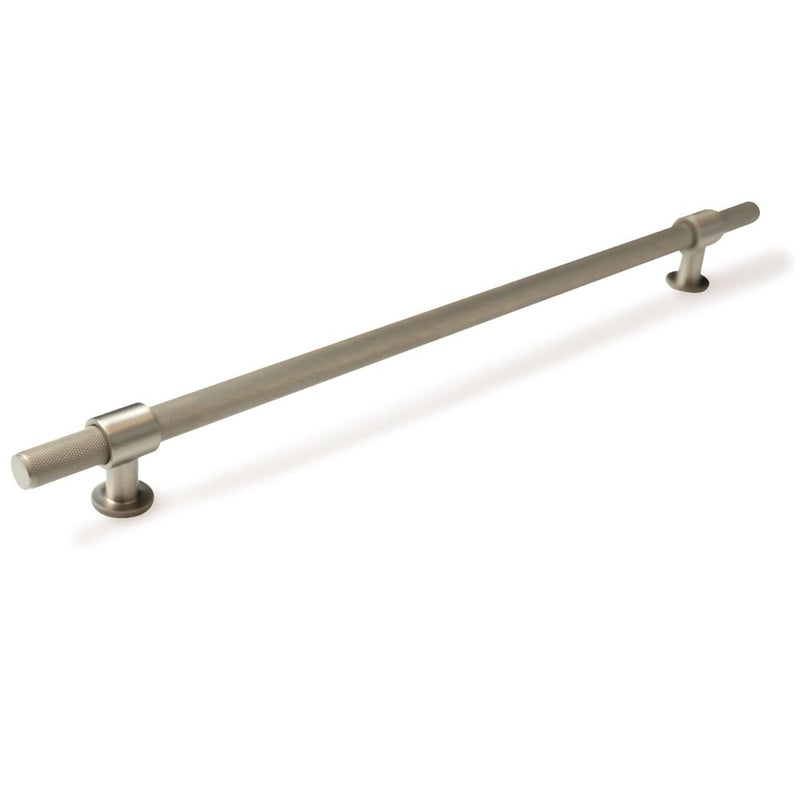 Momo Belgravia 320mm Solid Brass Bar Pull Dull Brushed Nickel