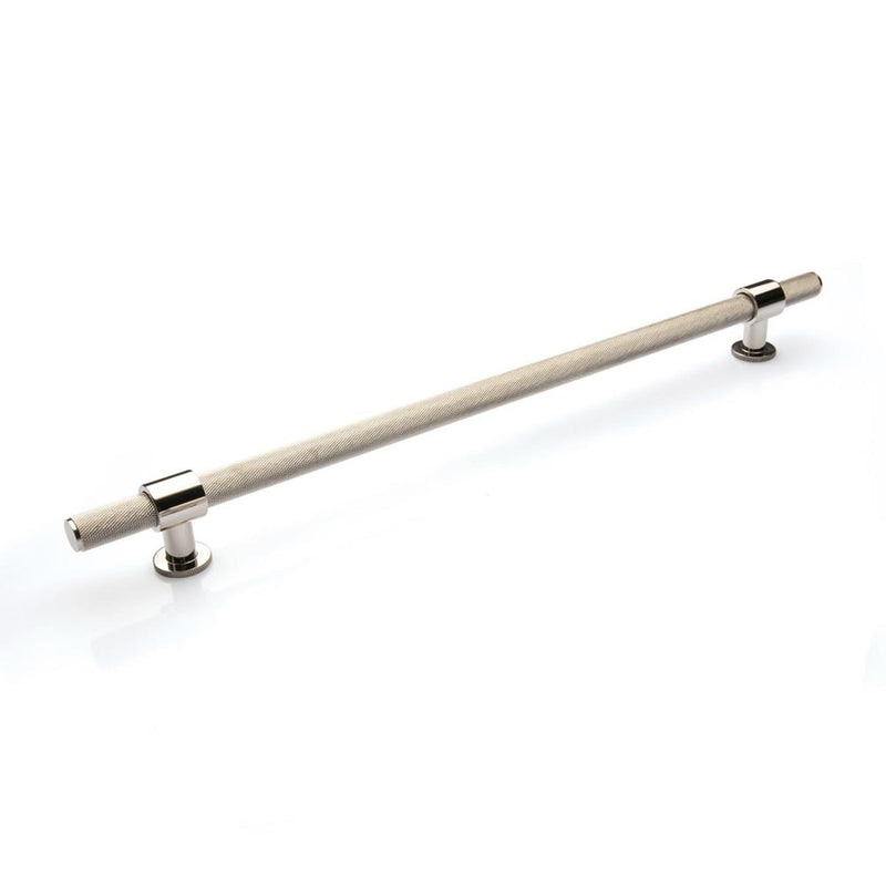 Momo Belgravia 320mm Solid Brass Bar Pull Polished Nickel