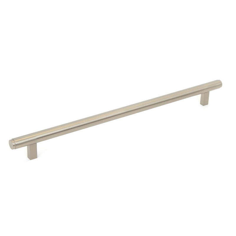 Momo Bellevue 416mm Solid Brass Plain Appliance Pull Dull Brushed Nickel