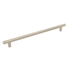 Momo Bellevue 416mm Solid Brass Plain Appliance Pull Dull Brushed Nickel