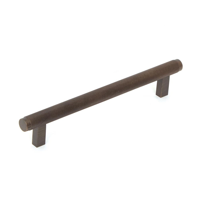 Momo Bellevue 160mm Solid Brass Knurled Bar Pull Bronze