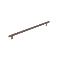 Momo Bellevue 320mm Solid Brass Knurled Bar Pull Bronze