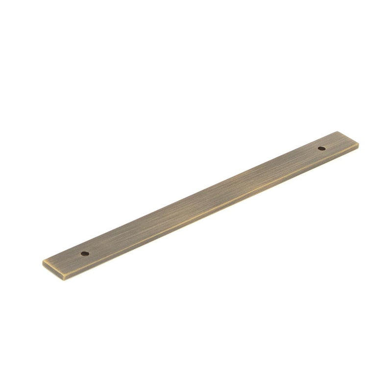 Momo Bellevue 160mm Solid Brass Plain Backplate Dark Brushed Brass