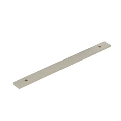 Momo Bellevue 160mm Solid Brass Plain Backplate Dull Brushed Nickel