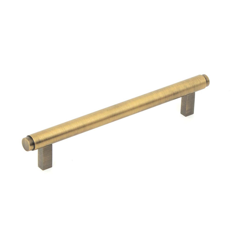 Momo Bellevue 160mm Solid Brass Plain Bar Pull Dark Brushed Brass