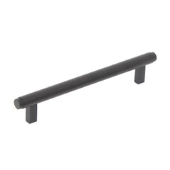 Momo Bellevue 160mm Solid Brass Plain Bar Pull Matt Black