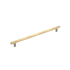 Momo Bellevue 320mm Solid Brass Plain Bar Pull Dark Brushed Brass