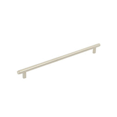 Momo Bellevue 320mm Solid Brass Plain Bar Pull Dull Brushed Nickel