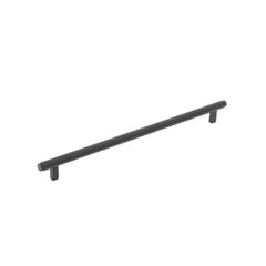 Momo Bellevue 320mm Solid Brass Plain Bar Pull Matt Black