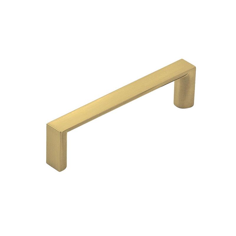 Momo Dallas D Handle 96mm Brushed Matt Brass